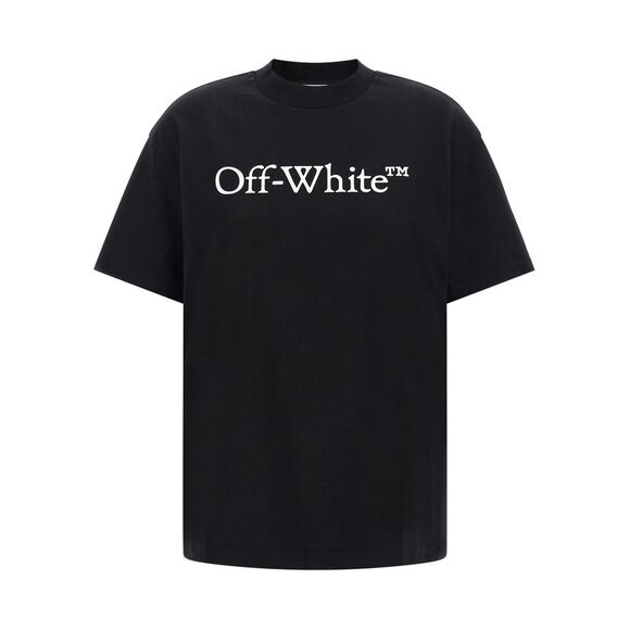 Off-White Tops - Off-White Black Cotton Women's T-Shirt